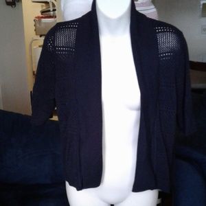 Black Cardigan By 89TH & MADISON,  size M